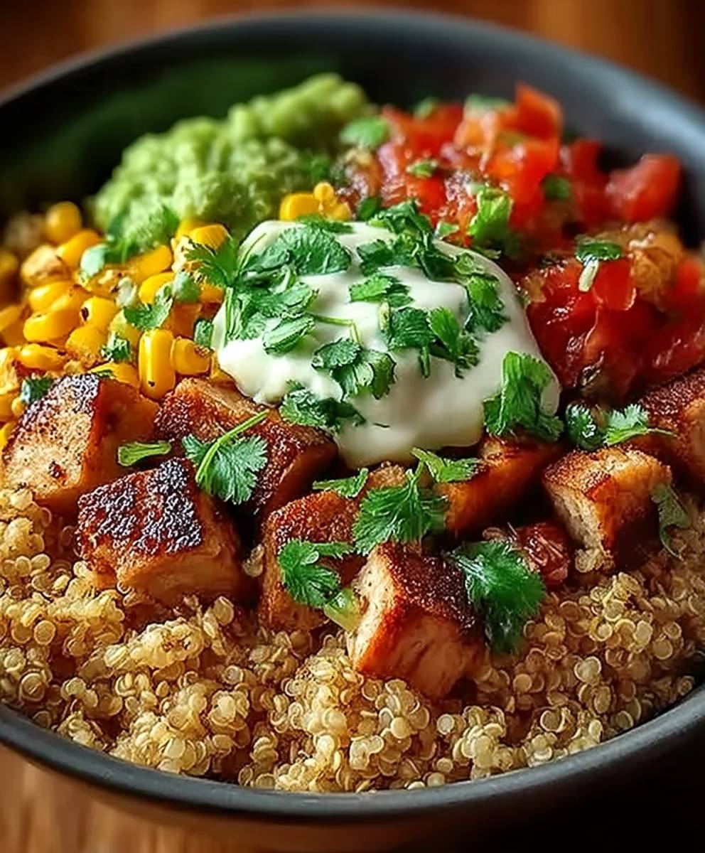 Quinoa Burrito Schale