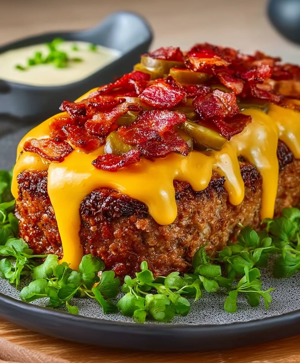 Bacon Cheeseburger Hackbraten