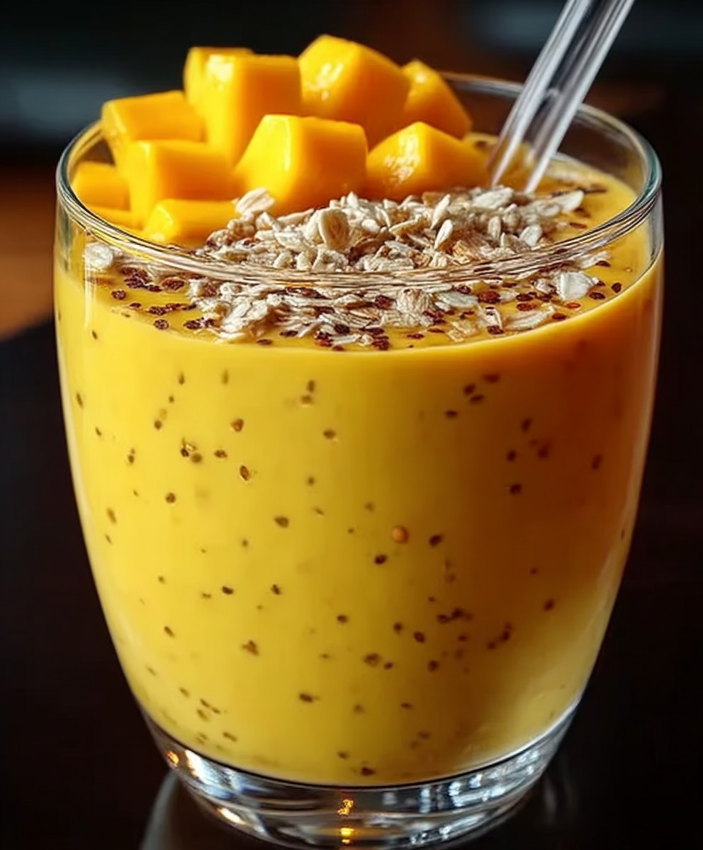Mango Hafer Smoothie