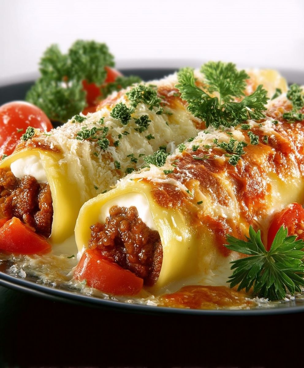 Gratinierte Cannelloni