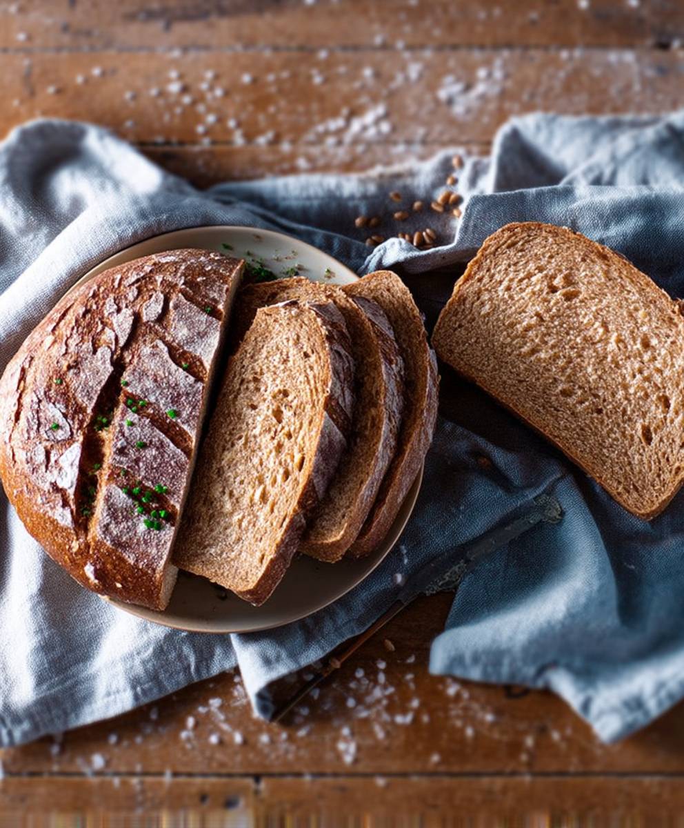 Weizen Sauerteigbrot backen