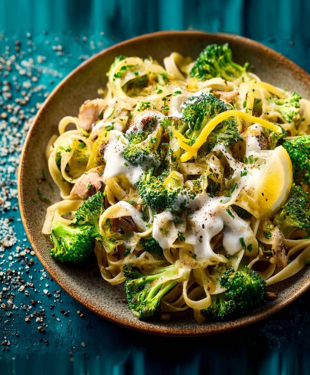 Brokkoli Zitronen Pasta
