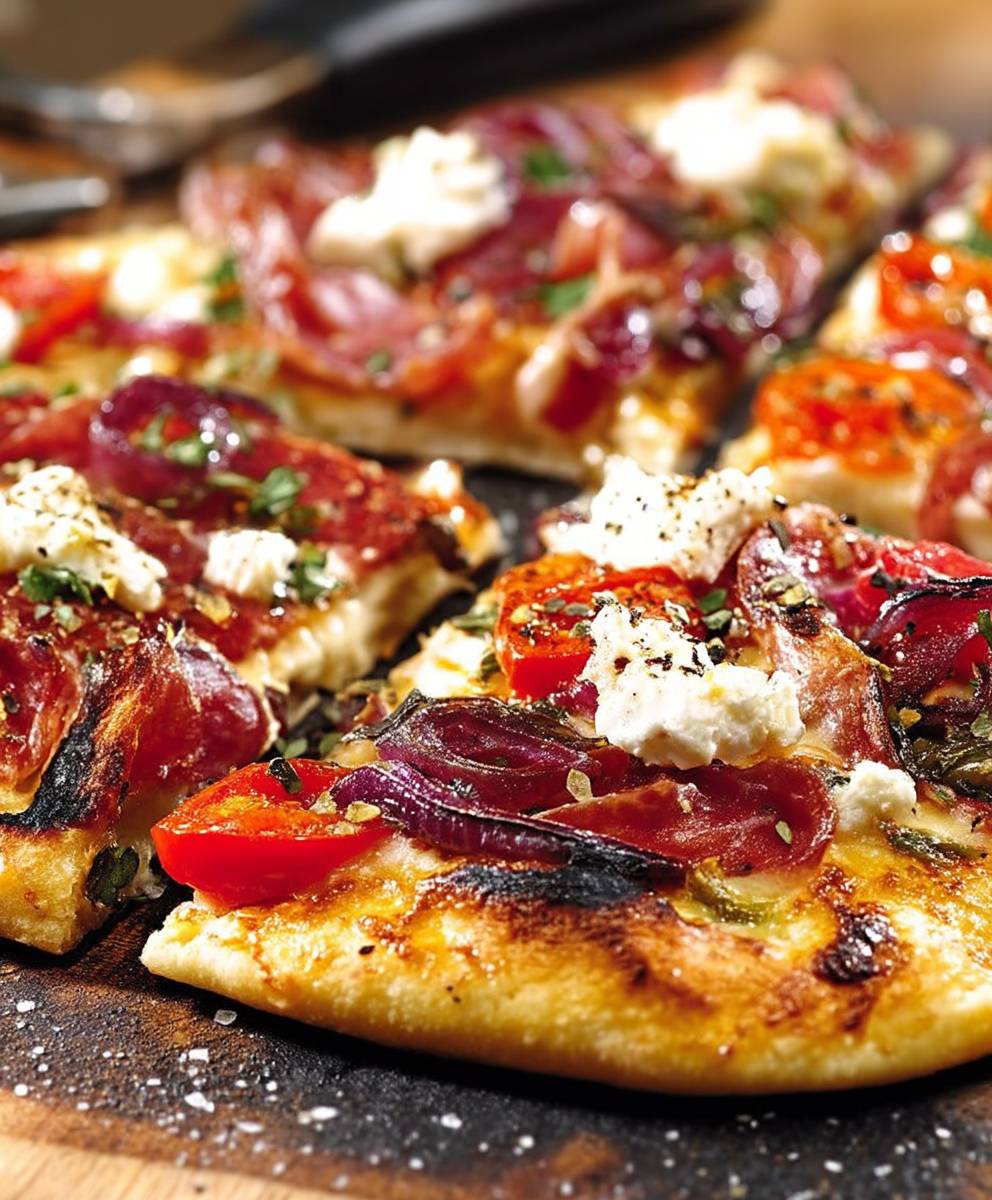 Schinken Paprika Pizza