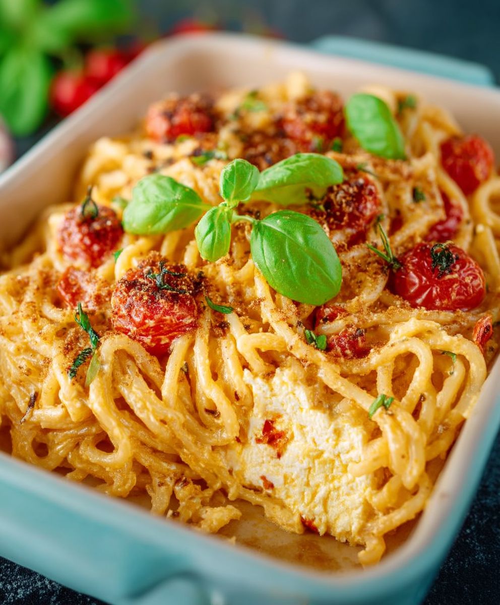Feta Pasta Backofen schnell