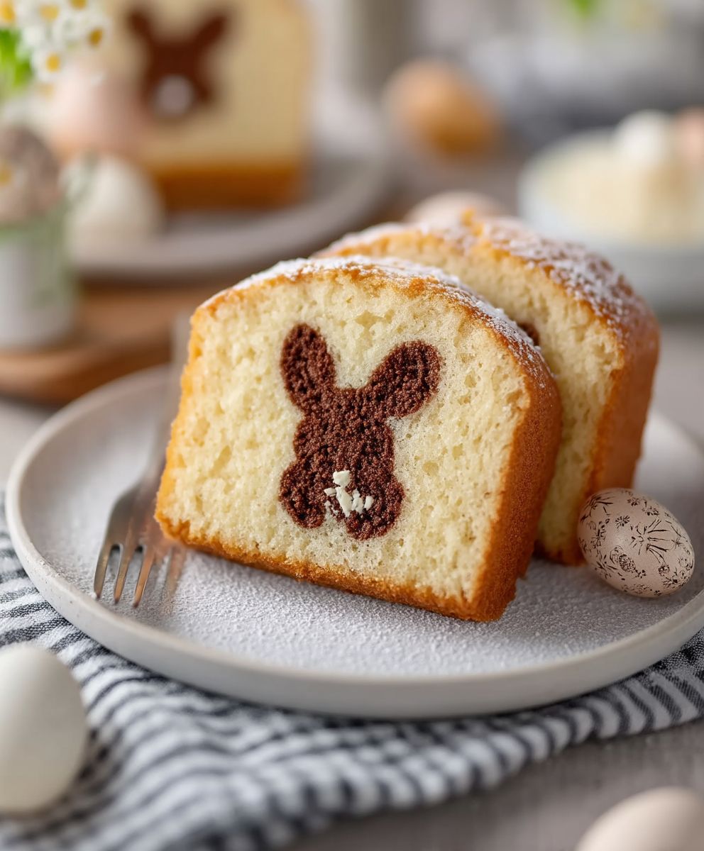 Osterhase Kuchen saftig backen