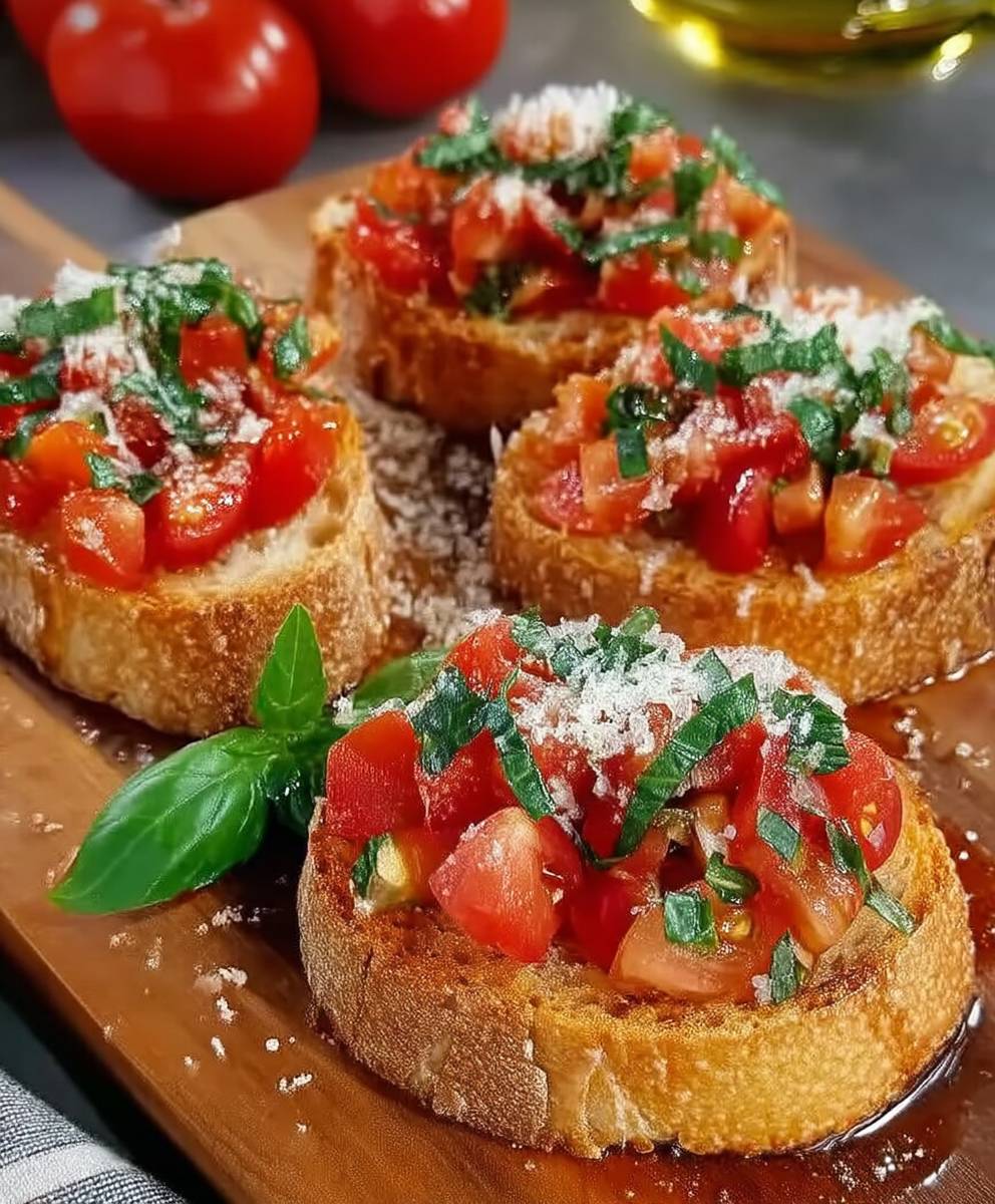Bruschetta mit Tomaten