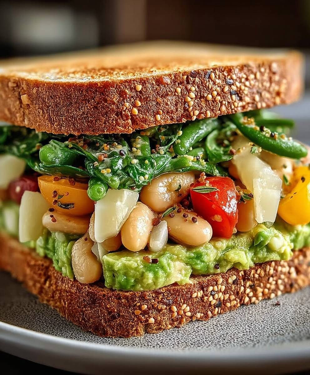 Protein Avocado Sandwich