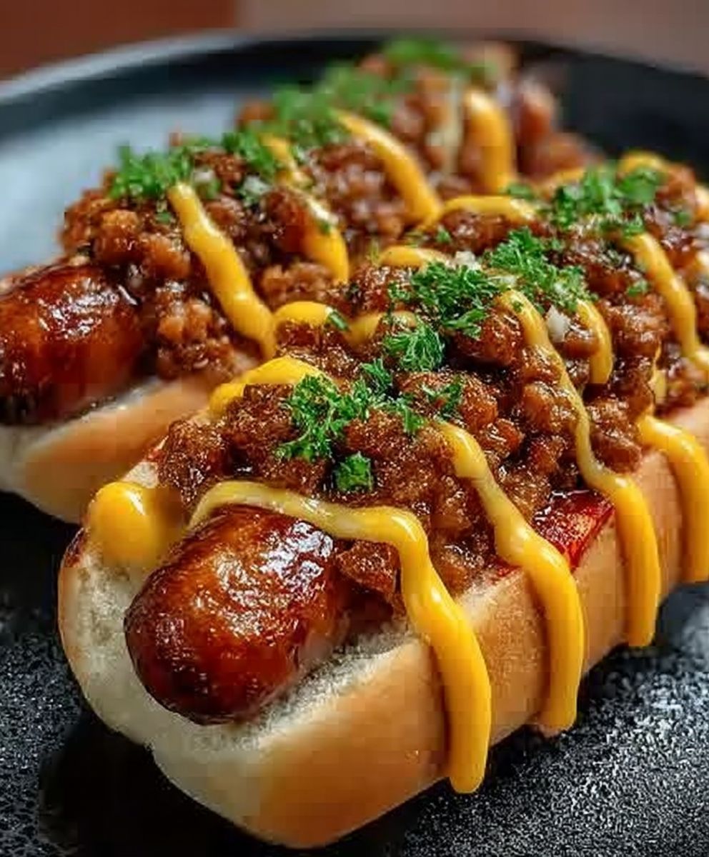 Chili Käse Würstchen