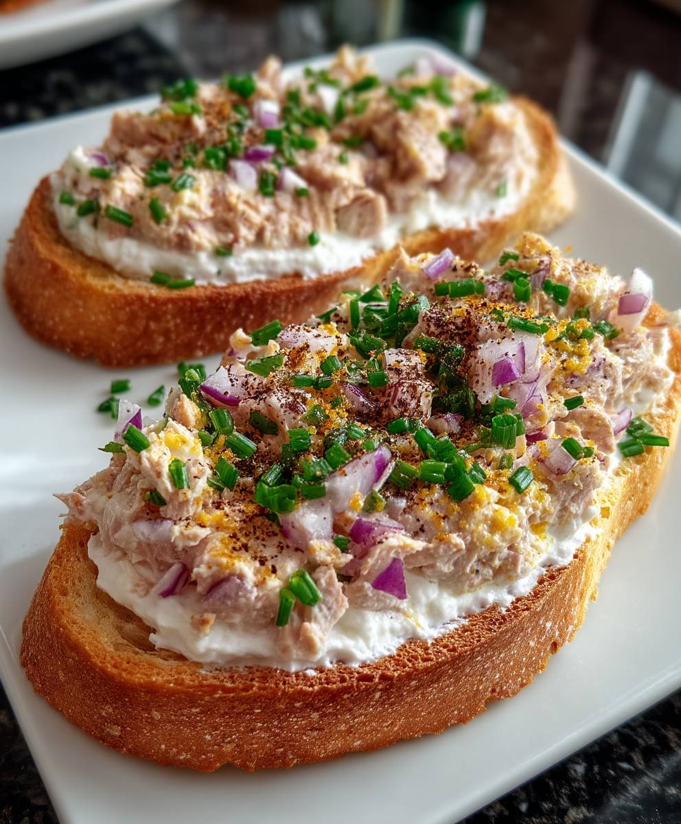 Thunfisch Toast selber machen