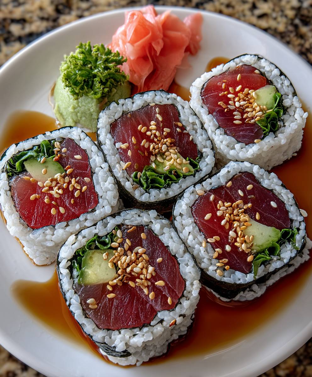 Thunfisch Sushi selber machen