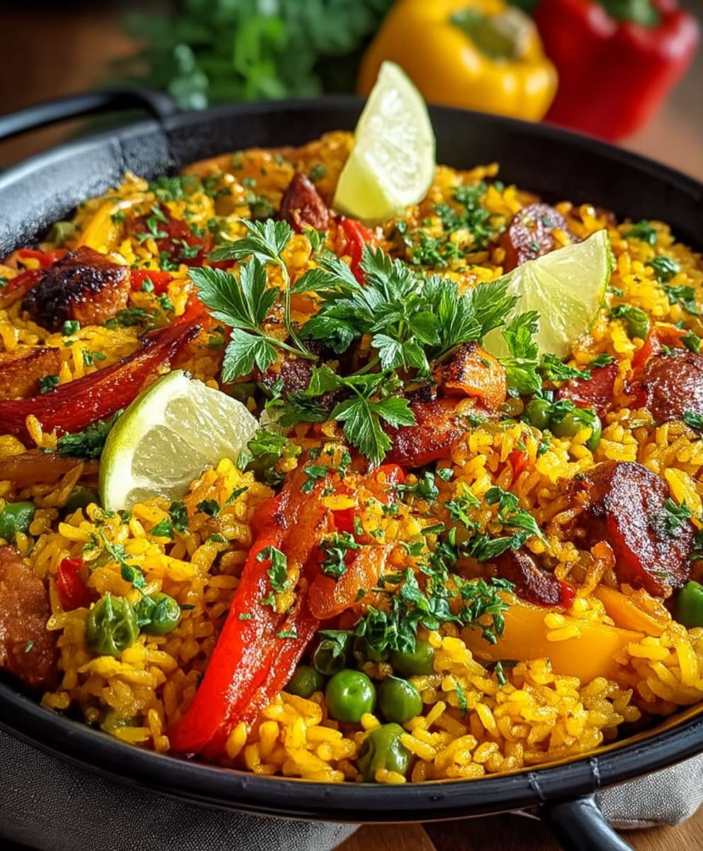 Vegetarische Paella schnell zubereiten