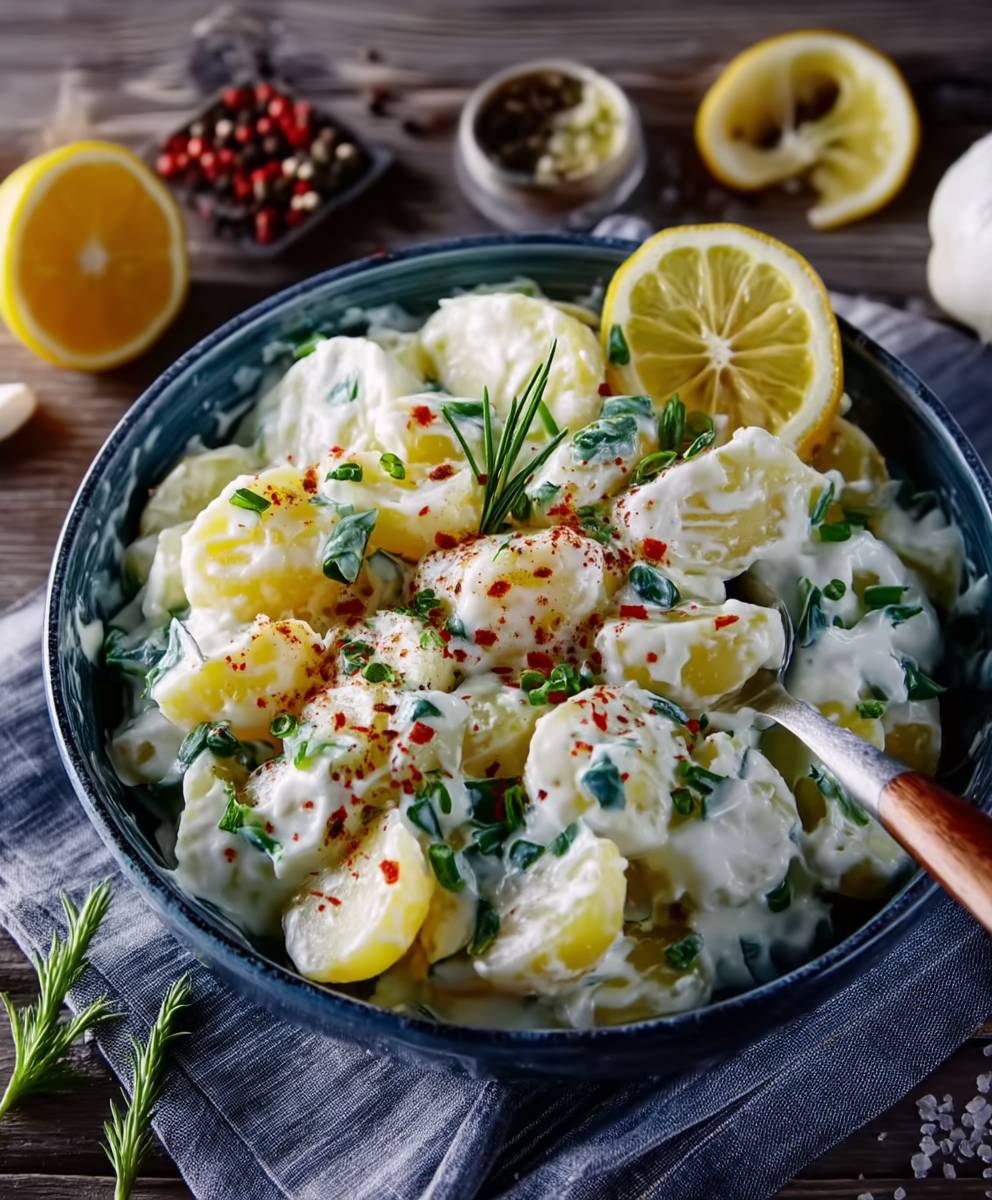 Kartoffelsalat mit Joghurt