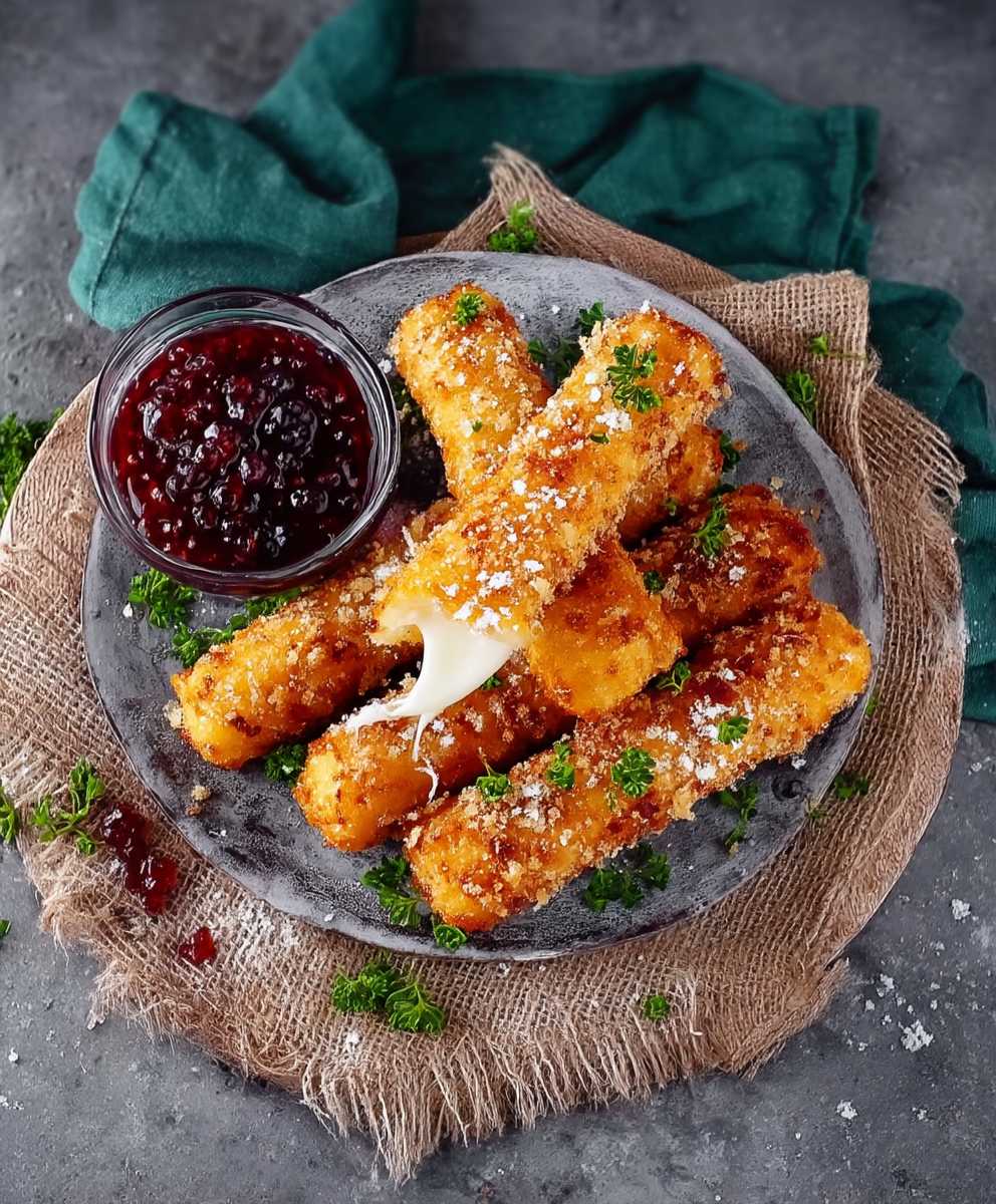 Mozzarella Sticks selber machen