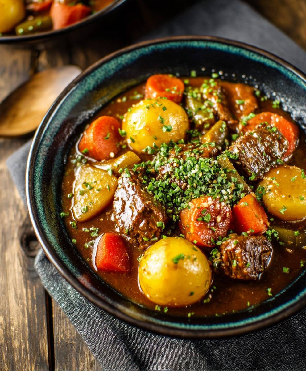 Rindfleischeintopf mit Malzbier