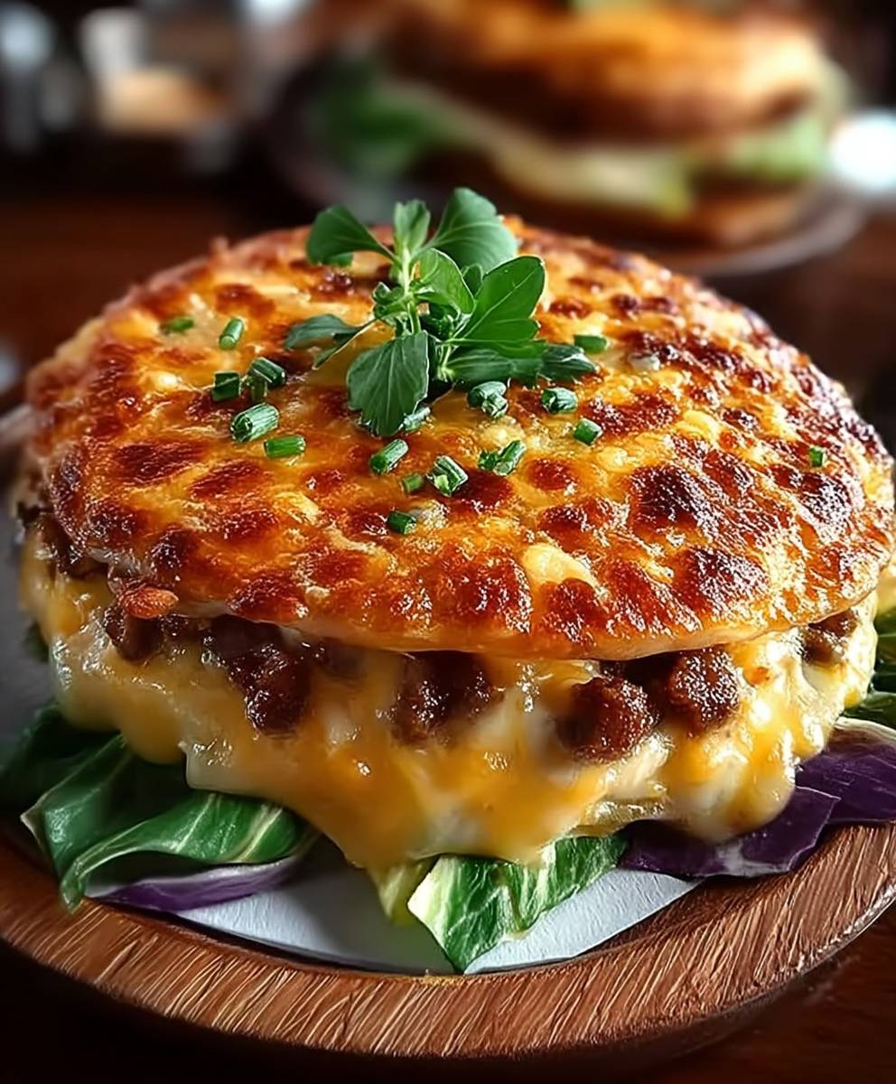 Käseburger Kohlwickel