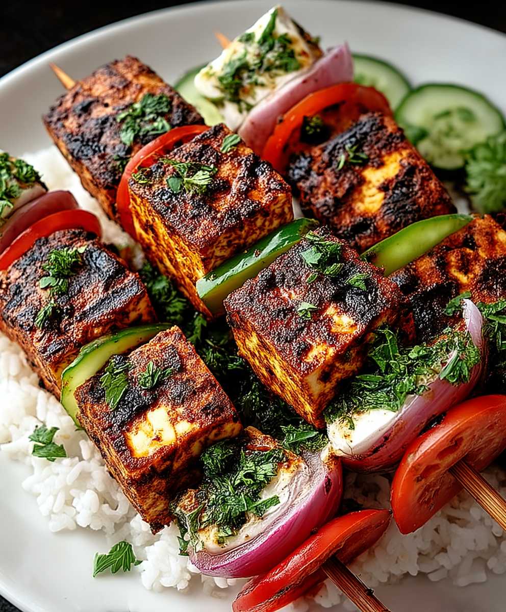 Tofu Kebab Nahöstlich