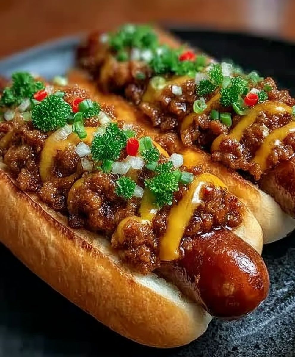 Chili Käse Würstchen
