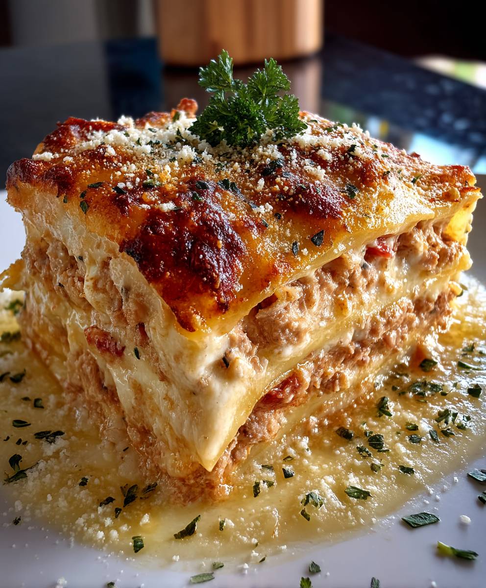 Thunfisch Lasagne selber machen