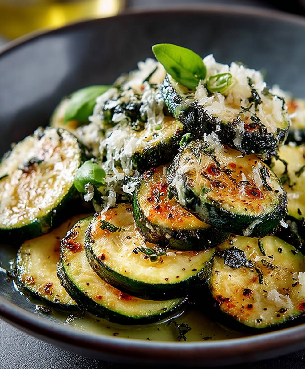Geröstete Zucchini einfach zubereiten