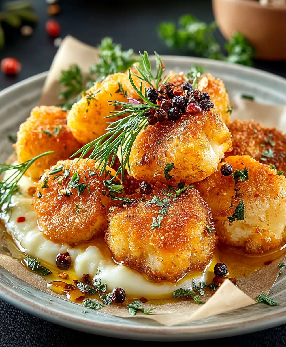 Keto Blumenkohl Häppchen Low Carb