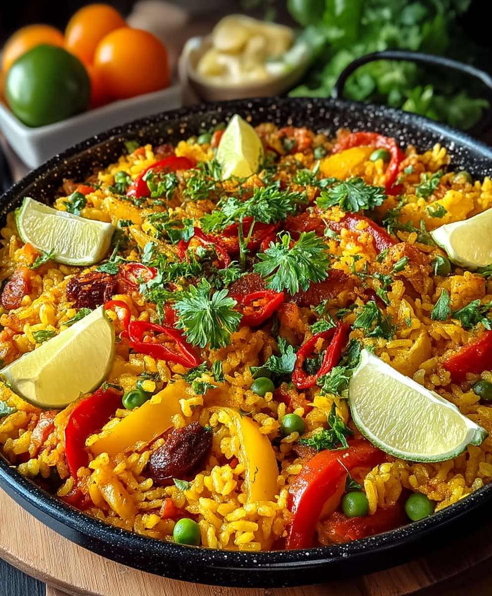 Vegetarische Paella schnell zubereiten