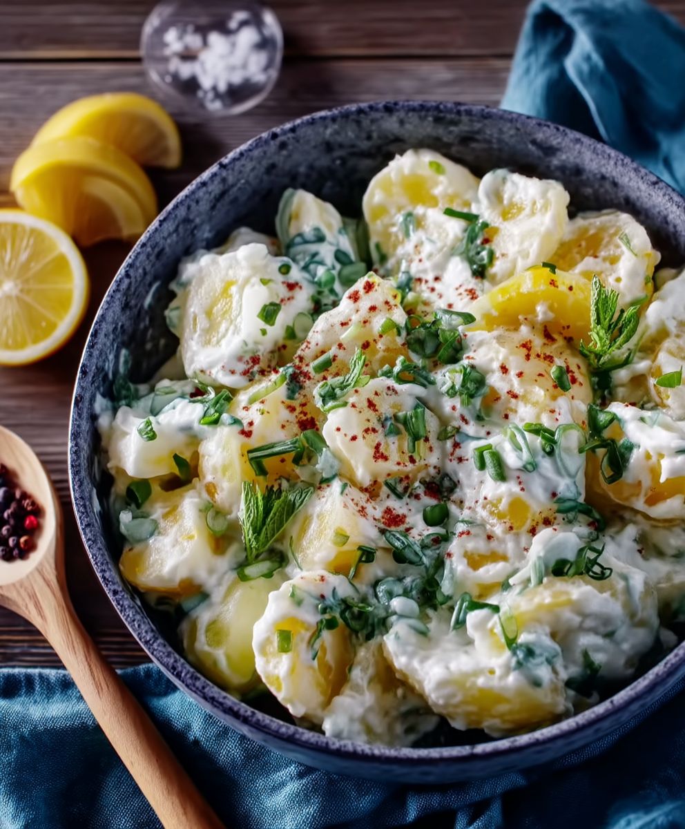 Kartoffelsalat mit Joghurt