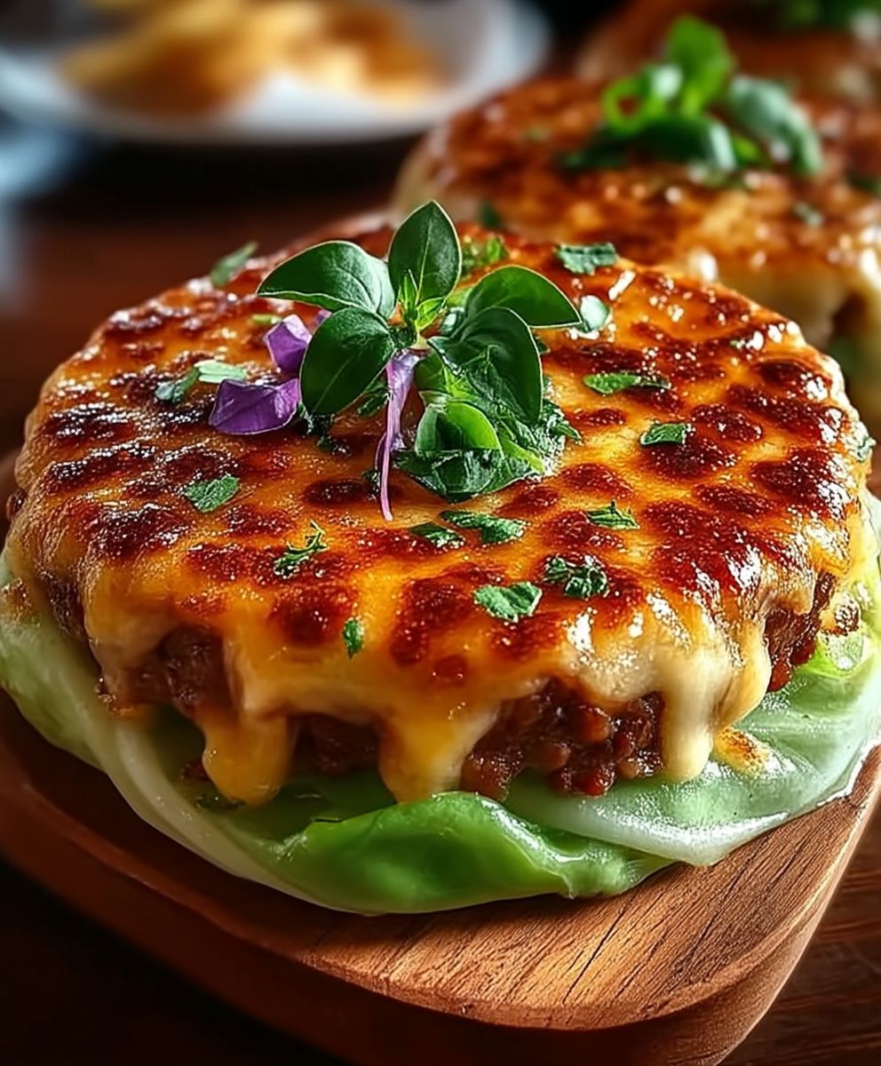 Käseburger Kohlwickel