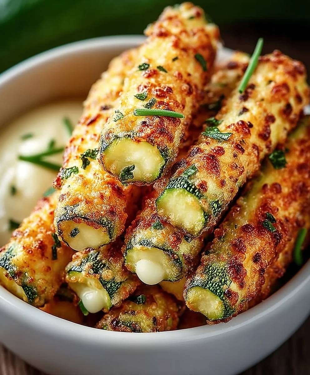 Heißluftfritteuse Zucchini Pommes gesund