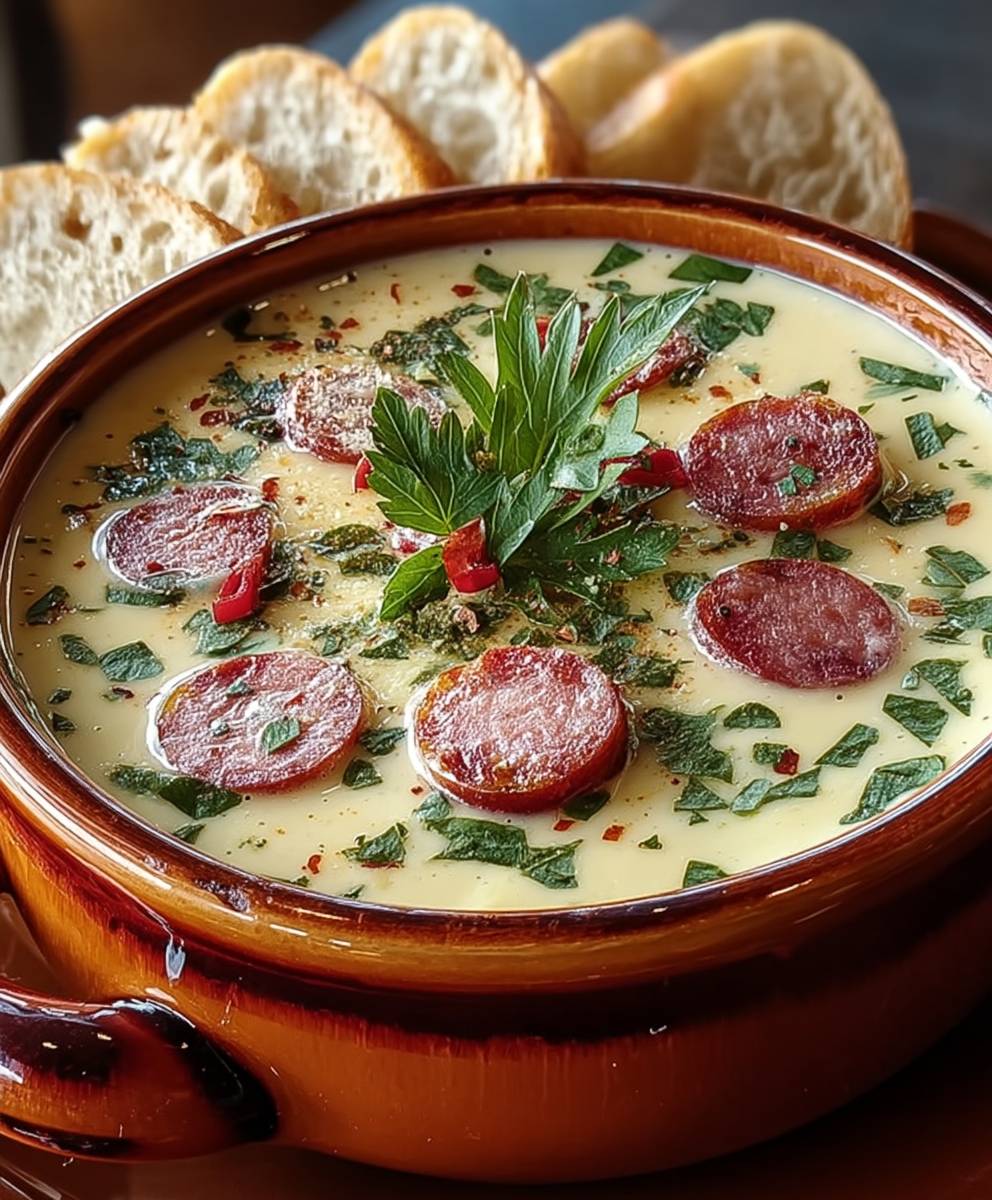 Cabanossi Käse Suppe