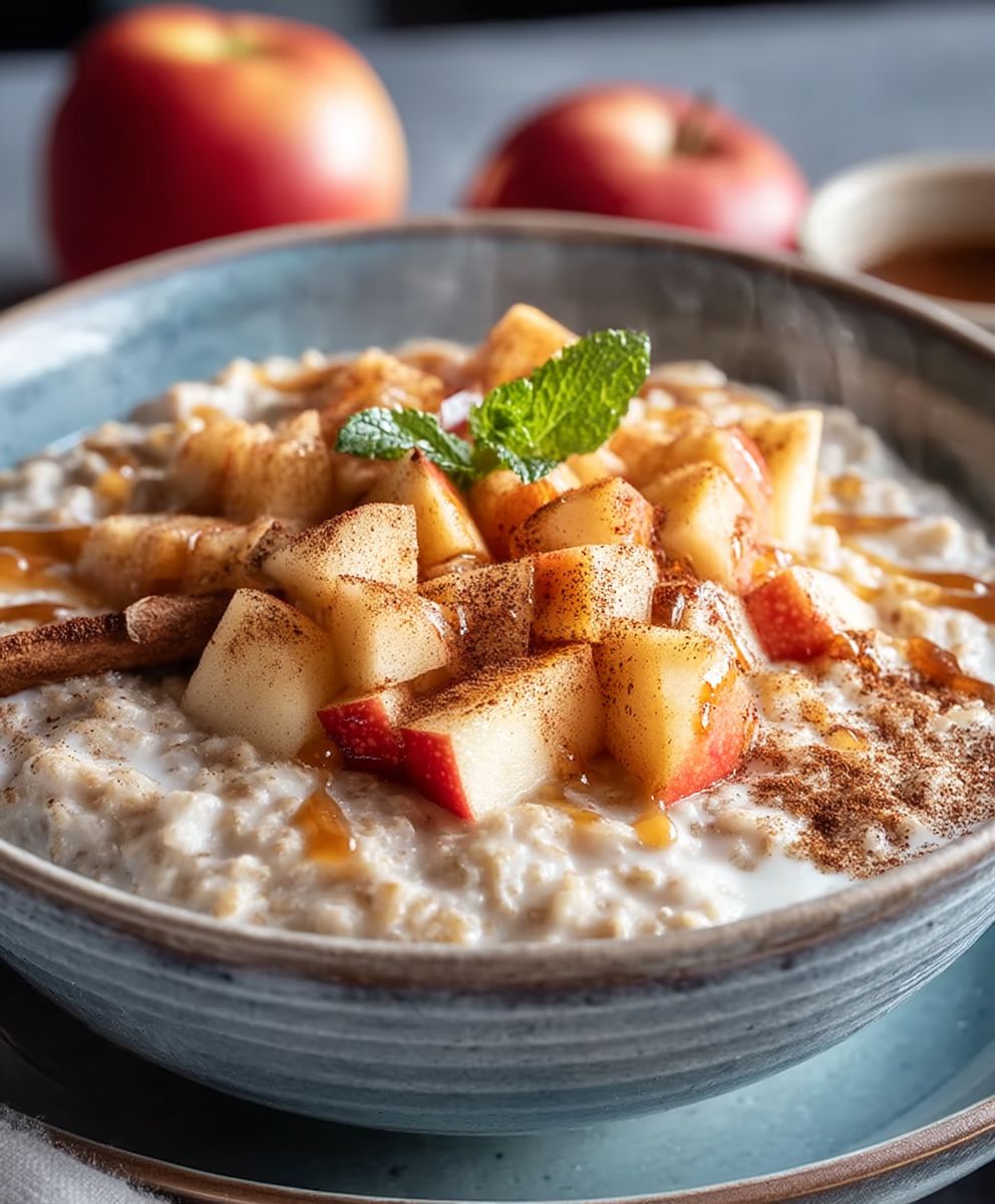 Apfel Zimt Porridge