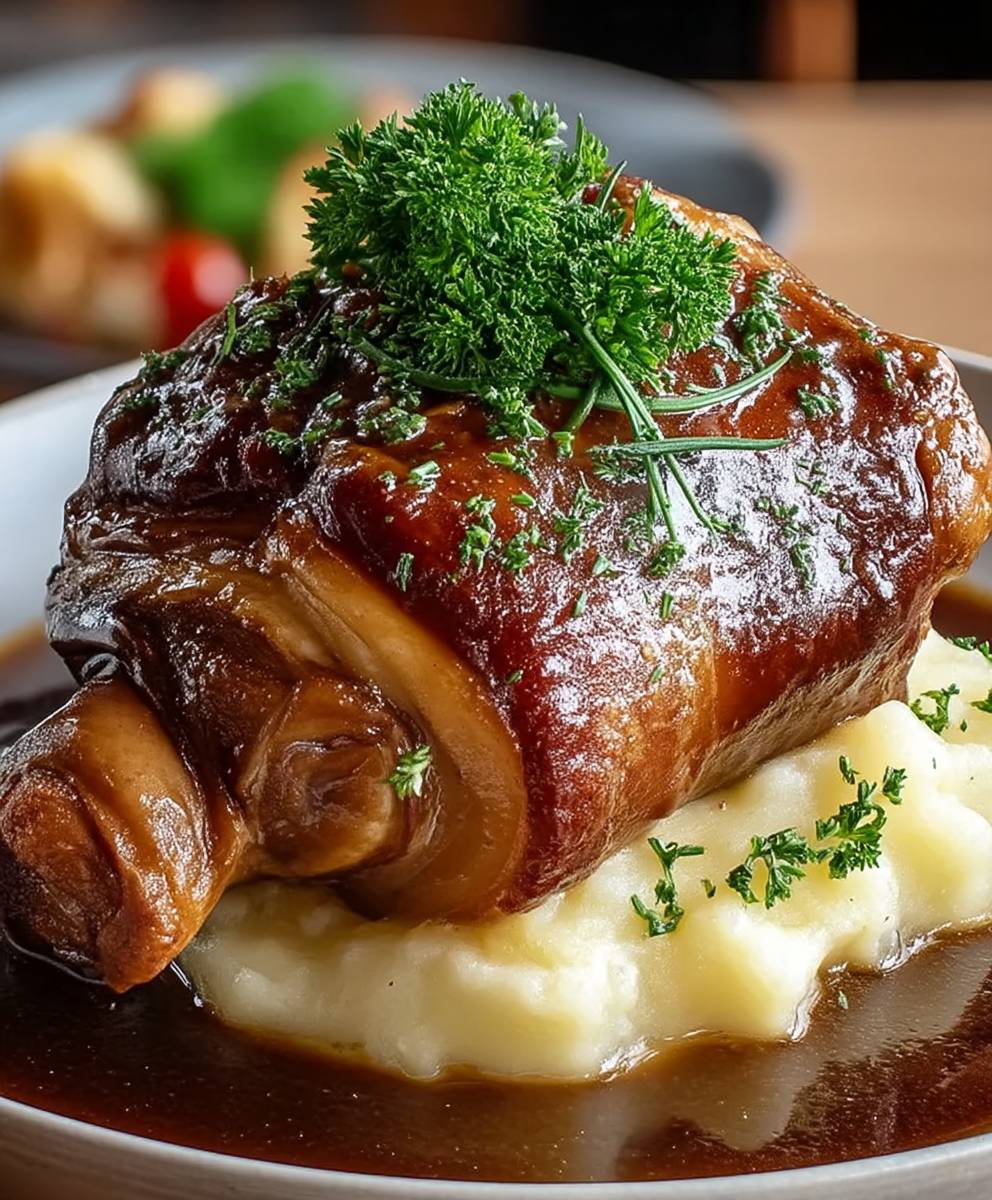 Knusprige Schweinshaxe zubereiten