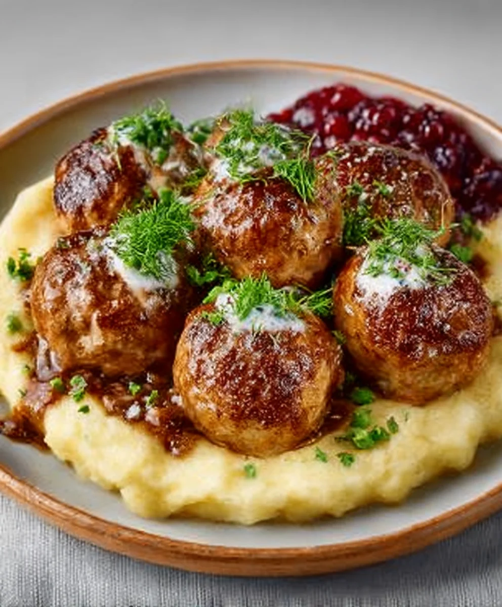 Unwiderstehliche Schwedische Koettbullar Klassisch!