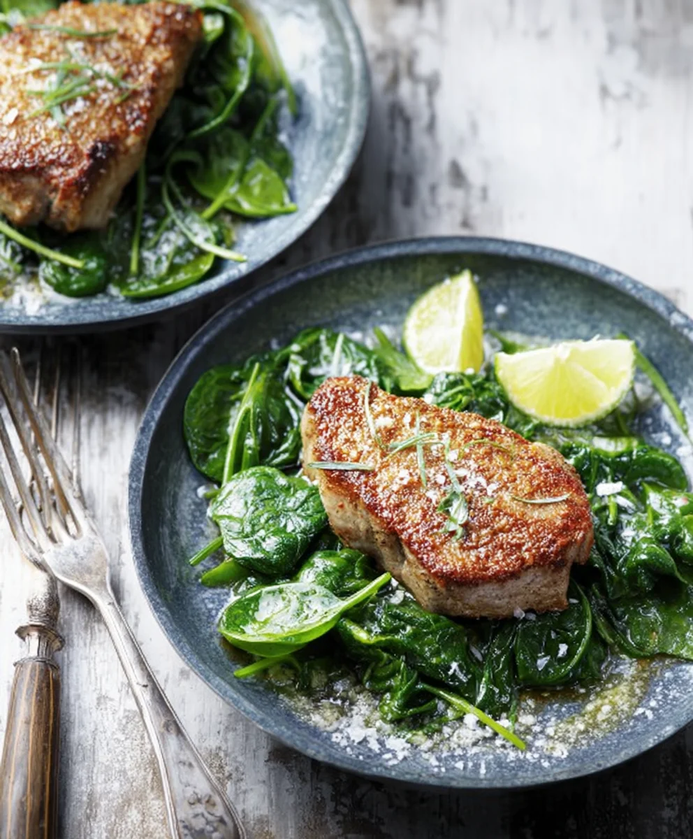Zartes Barschfilet mit Baby Spinat: Leichtes & Leckeres Rezept