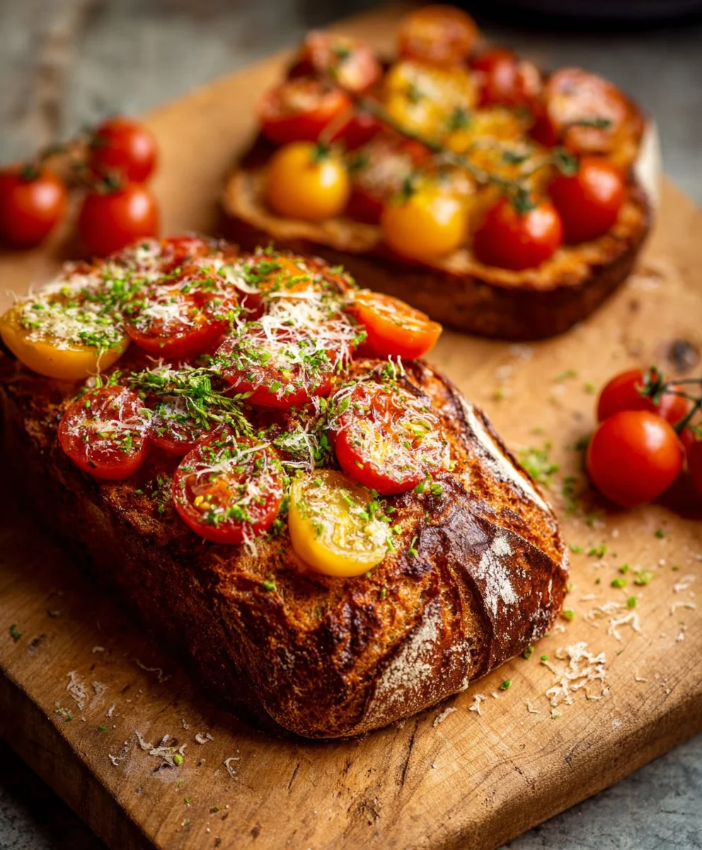 Warmes Tomatenbrot Rezept: Herzhaft, Aromatisch, Perfekt!
