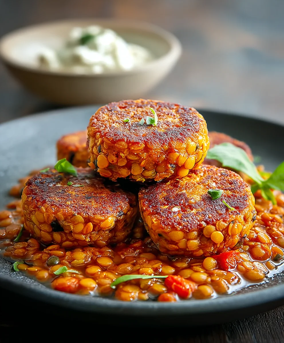 Knusprige Rote Linsen Bratlinge: Dein schnelles Veggie-Rezept