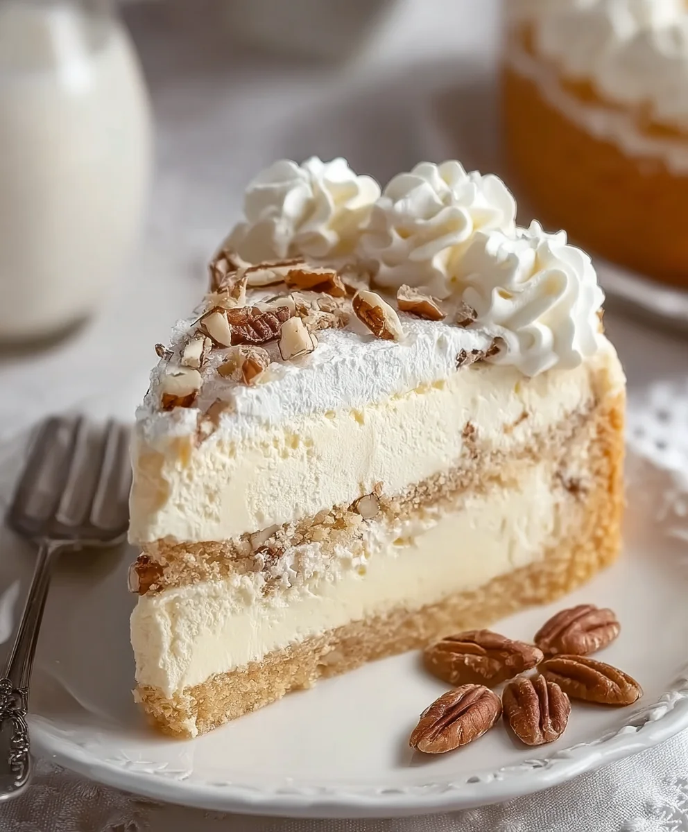 Pekannuss Creme Torte: Cremig, nussig, unwiderstehlich!