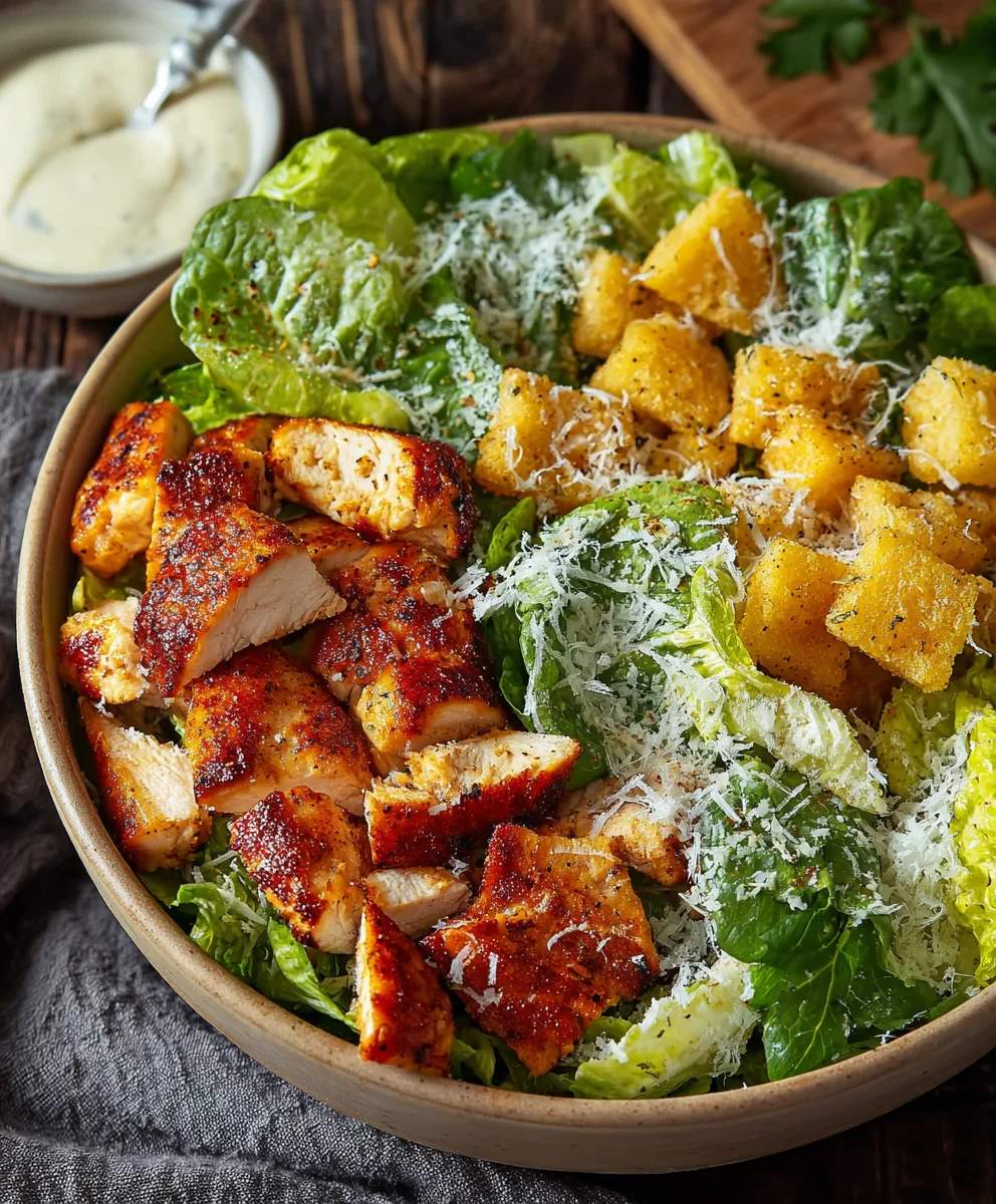 Leckeres Caesar Hähnchen Bowl Rezept – Schnell & gesund!