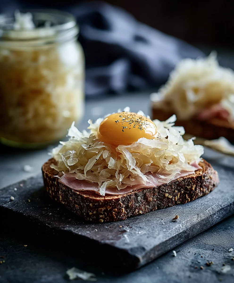 Leberkäse Sauerkraut Wachtelei: Ein herzhafter Genuss